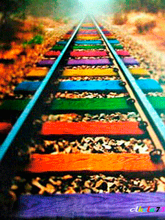 Разноцветная железная дорога