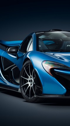 McLaren P1 blue