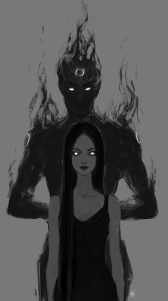 Девушка одержимая демоном