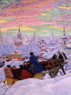 Зима. 1916 (КУСТОДИЕВ Борис)