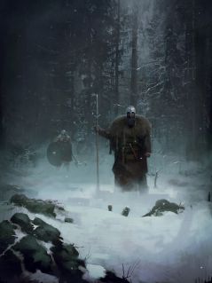 Викинги в лесу
