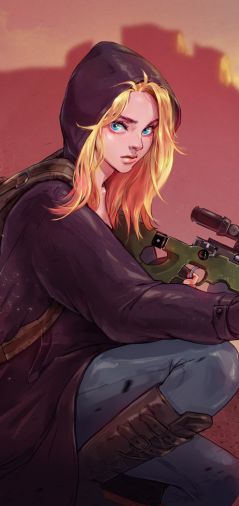 Девочка со снайперкой