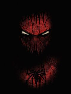 Арт. Злой человек – паук во мраке