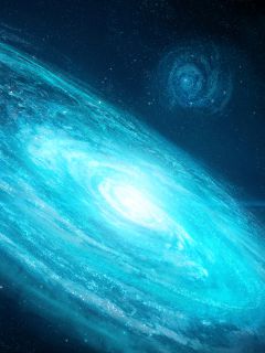 Бирюзовая галактика