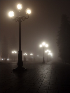 Туманный улицы