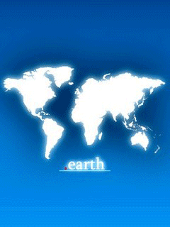 Мигающая карта Земли