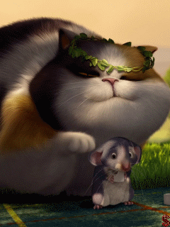 Кот и мышонок