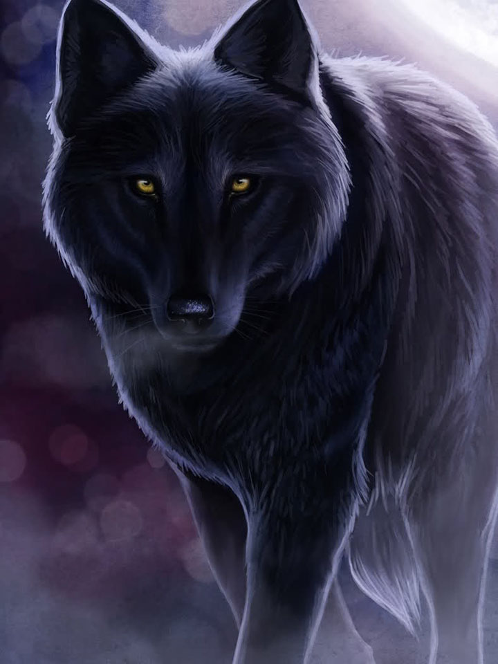 Черная волчица