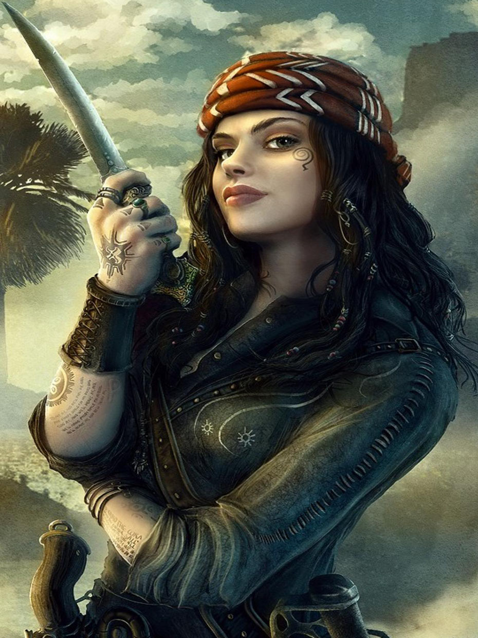 Женщина - пират
