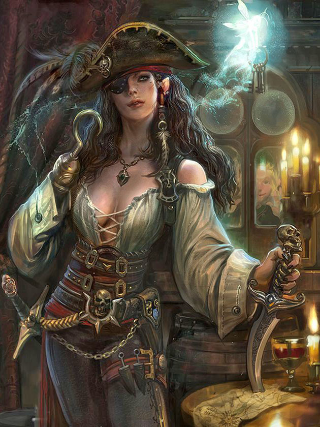 Пиратша и фея