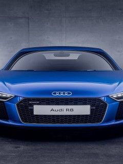 Синяя Audi R8