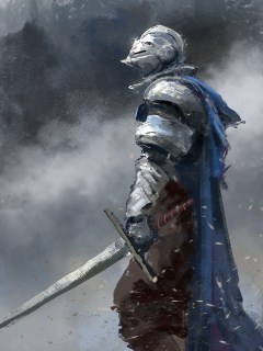 Арт Рыцарь с большим мечом
