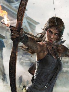 Tomb Raider: лук, стрела, огонь