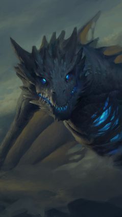 Голубой взгляд дракона