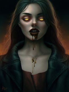 Вампирша с желтыми глазами