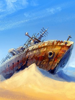 Корабль в пустыне
