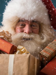 Дед Мороз и подарки