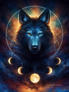 Волк и фазы Лун
