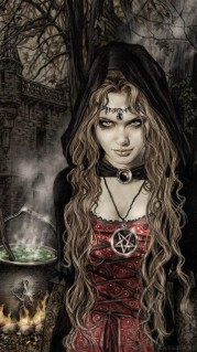 Злая девушка - ведьма