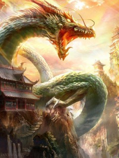 Китайский дракон в гневе