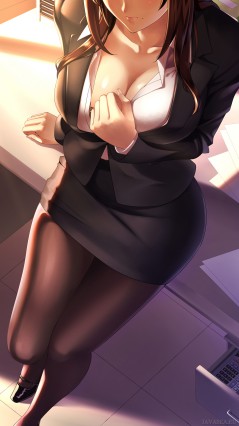 Горячая аниме секретарша