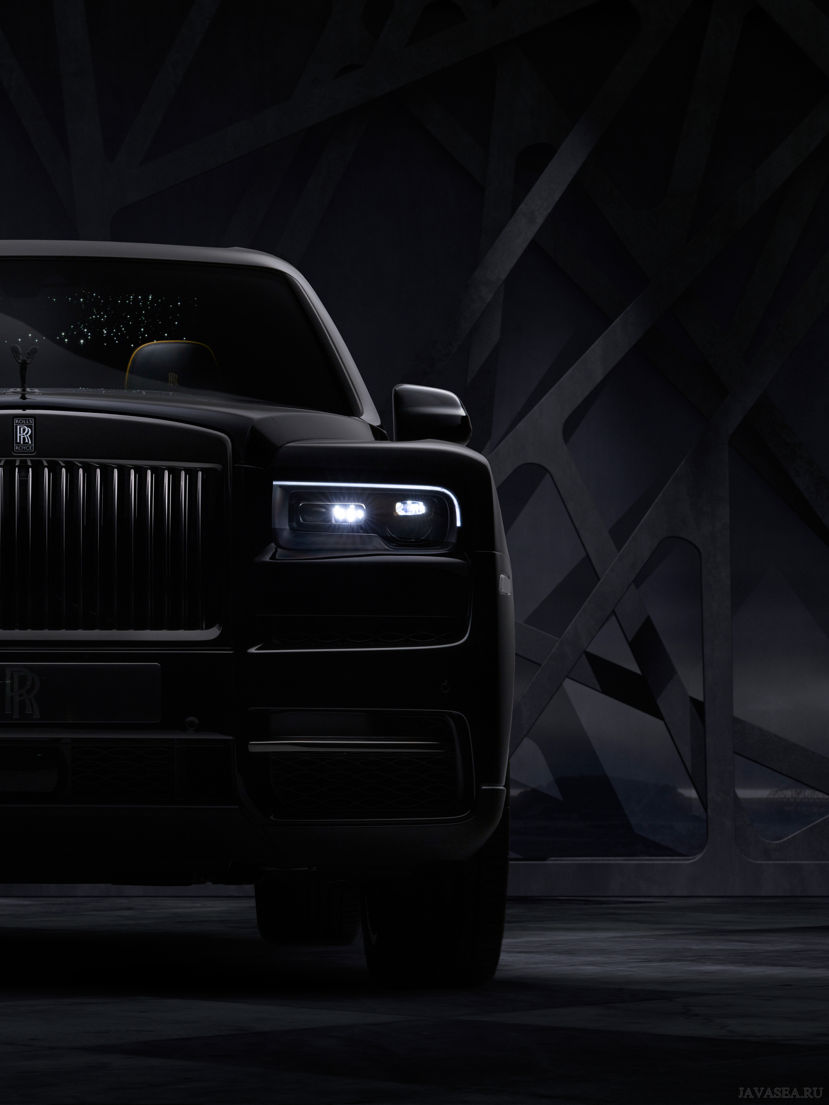 Скачать картинку Грозный Rolls-Royce Cullinan бесплатно