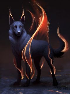 Пламенный волк