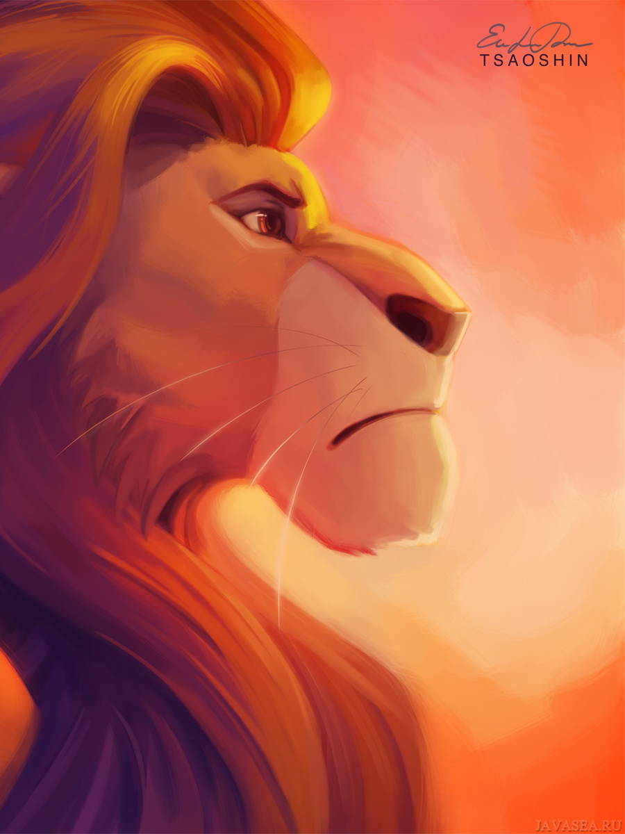 Картинки из мультика король лев самые красивые