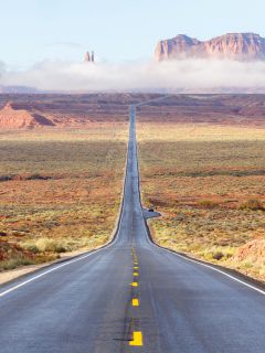 Длинная дорога сквозь пустыню