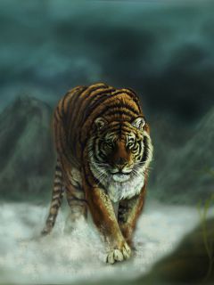 Арт. Величественный тигр