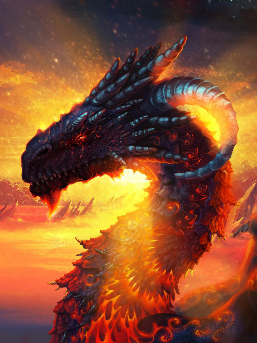 Пылающий дракон Драго
