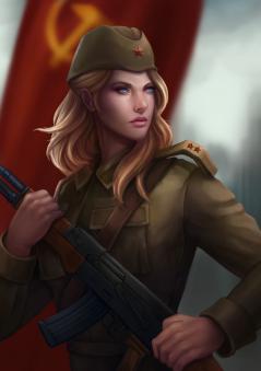 Советская воительница