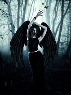 Черный Ангел - вампир