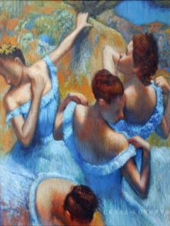 Голубые танцовщицы (Эдгар Дега)