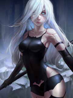 A2 с копьем (NieR)