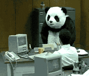 Агрессивная панда