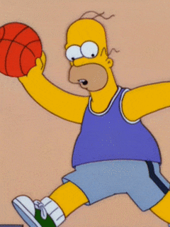 Гомер - баскетболист