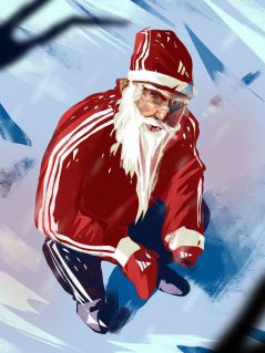 Дед Мороз - гопник