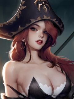 Девушка - пират (секси)
