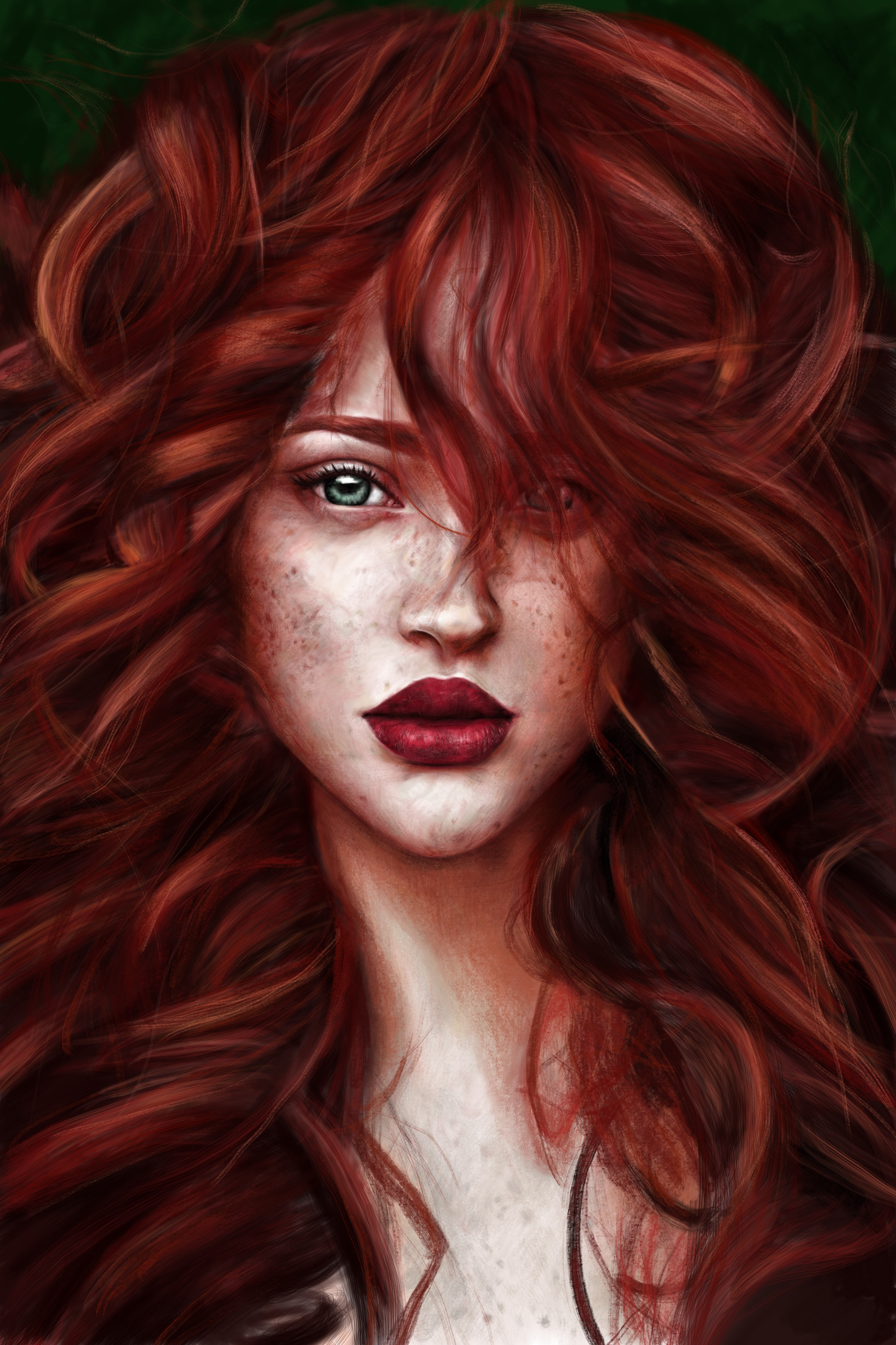 Где бестия. Рыжеволосая Катрин кюн. Рыжая ведьма. Рыжие кудрявые волосы. Девушка с красными волосами.