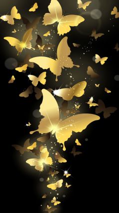 Золотые бабочки
